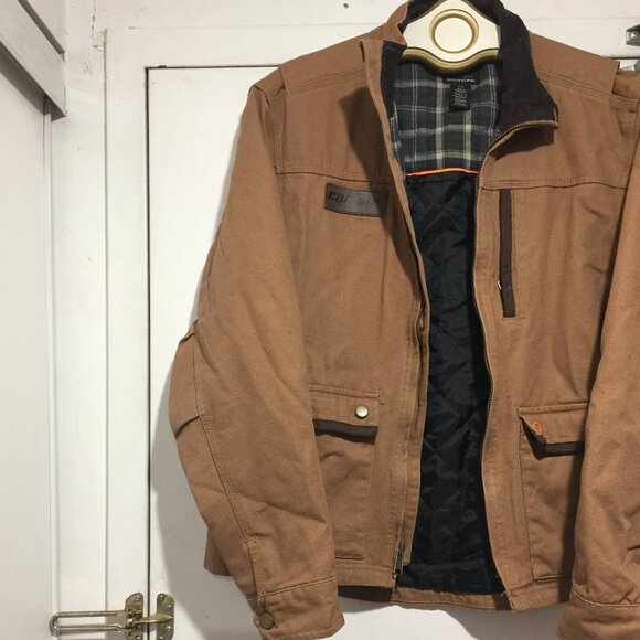 CAN-AM CANVAS LINED WORK JACKETS SIZE S - Picture 2 of 11